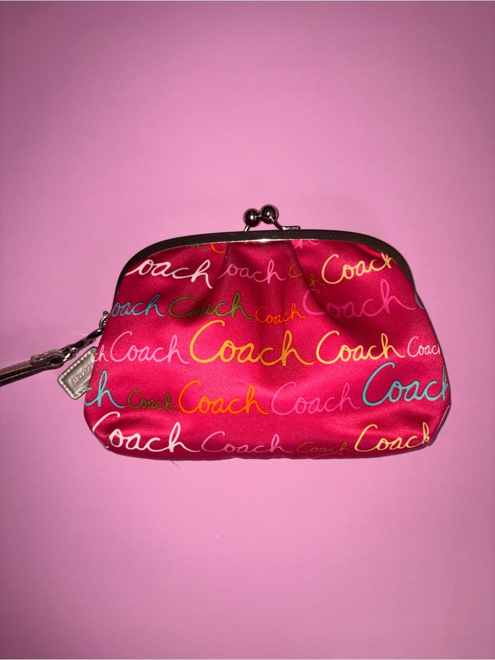Coach kiss lock pink - Gem